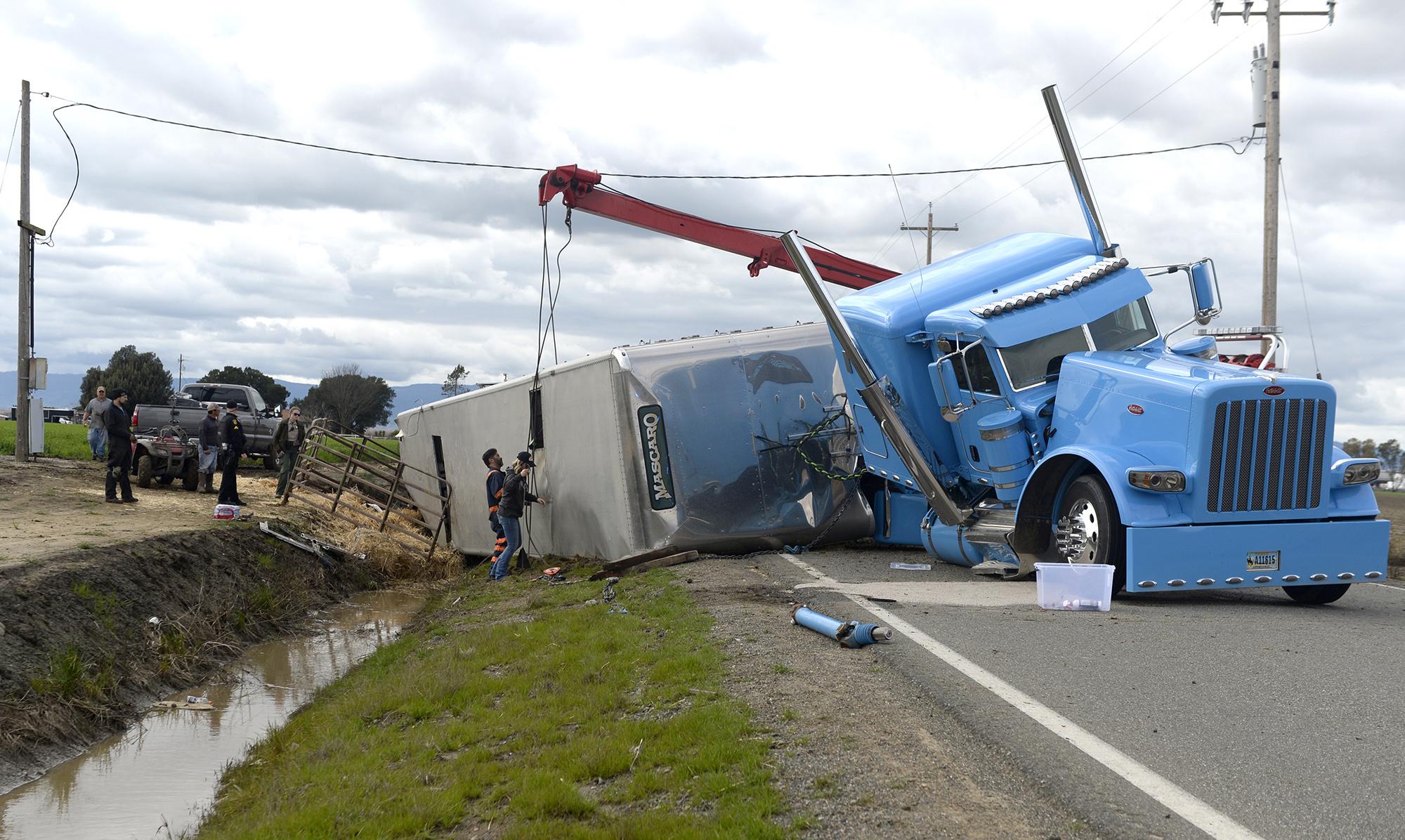 Who Is Responsible for Accidents Caused by Overloaded Trucks?